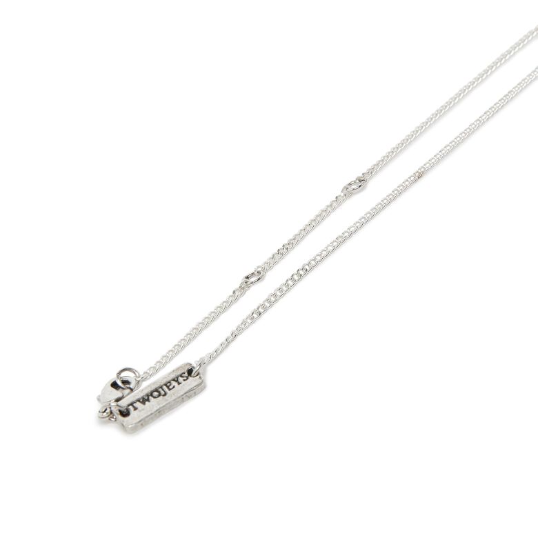 TwoJeys Day & Night Necklace Silver