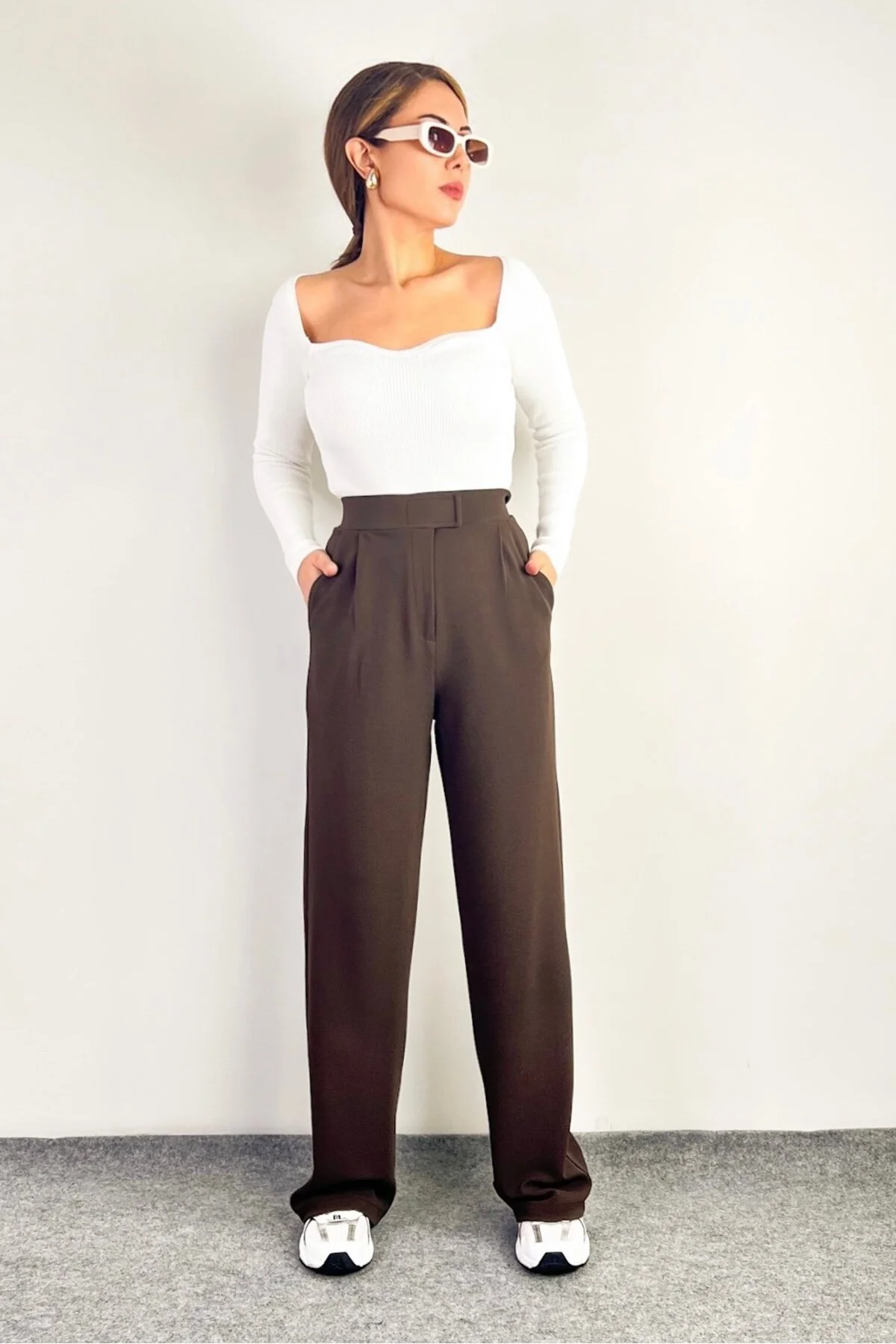 Ritnice  Hose - Braun - Relaxed