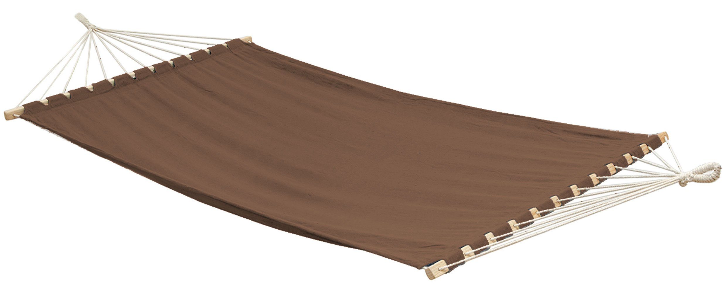 AMANKA Hängematte XXL Hängematte für 2 Personen 285x120cm bis 150 kg, 185x115 cm Hängematte Braun