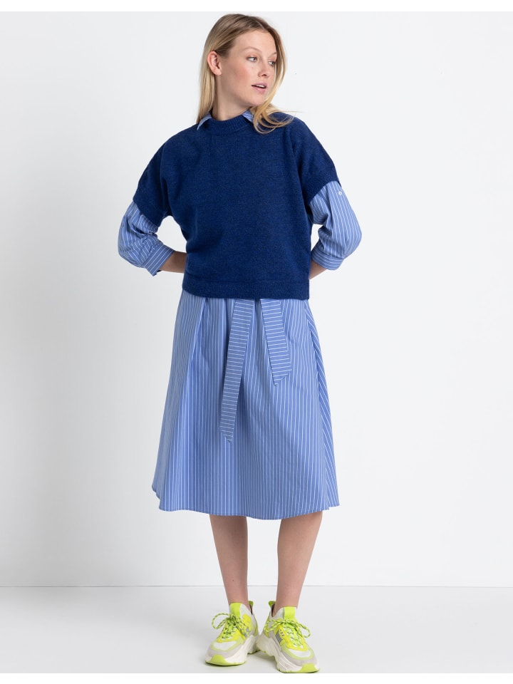 More & More Blusenkleid in blau günstig kaufen