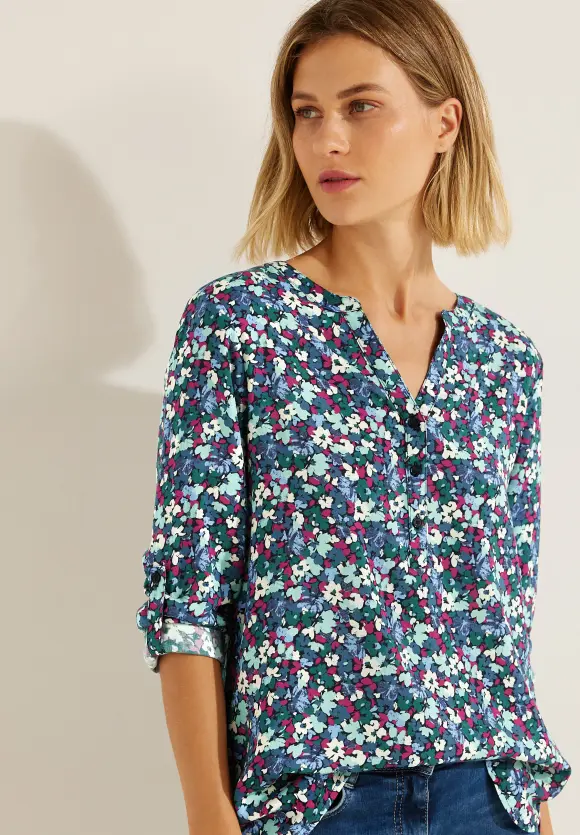CECIL Bluse mit Blumenprint