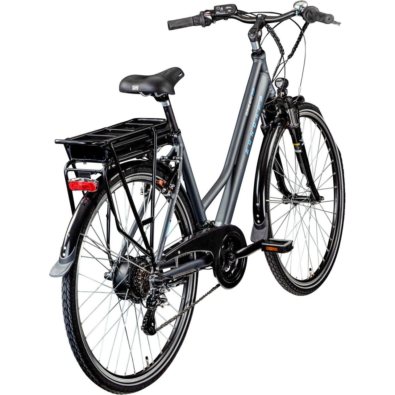 Zündapp Green 7.7 E Bike Damen Trekkingrad 28 Zoll Pedelec 155 - 185 cm Trekkingrad mit 21 Gang