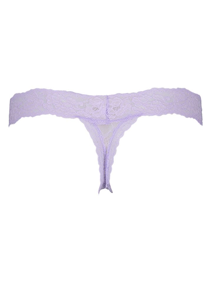 Hunkemöller 3er-Set: Strings in Lila/ Altrosa/ Mint günstig kaufen