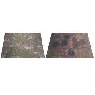 Urban Matz - Badlands and Blast Zone Doublesided 6'x4'