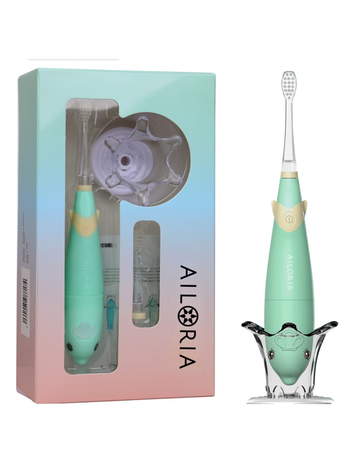 Ailoria BUBBLE BRUSH Kinder-Schallzahnbürste in grün günstig kaufen onesize