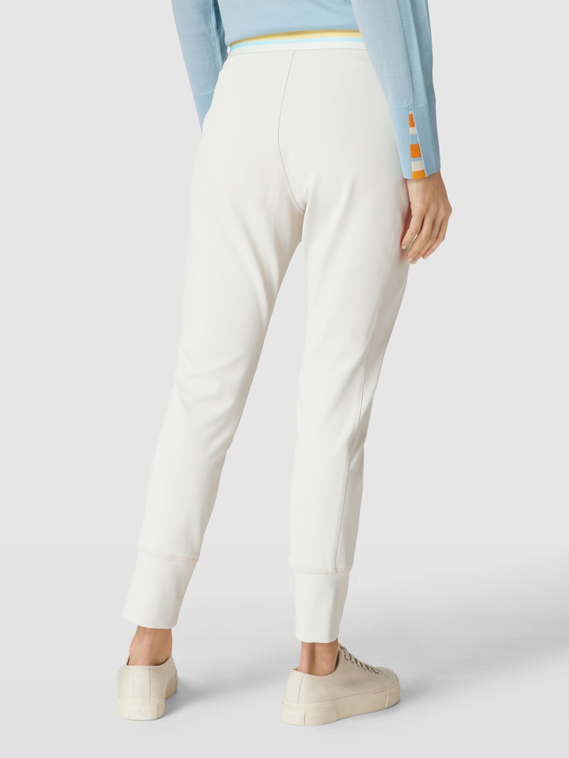 Sweatpants mit Teilungsnähten Modell 'FUTURE 4.0' in kitt