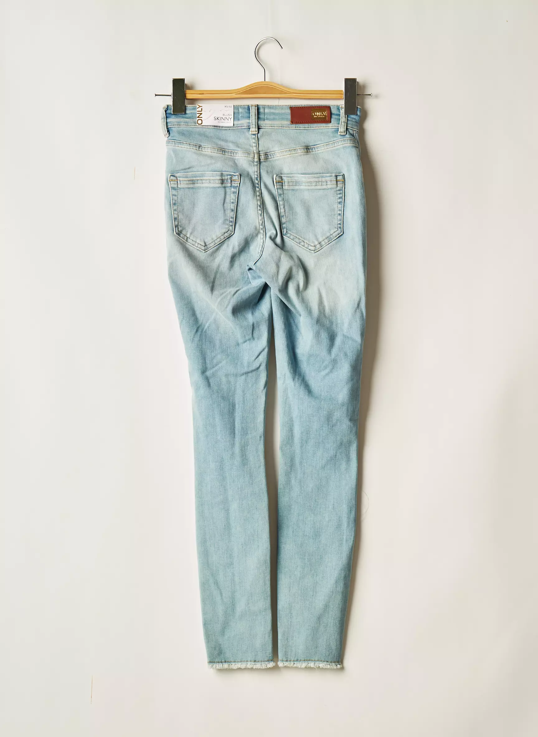 Only Jeans Skinny Femme couleur bleu