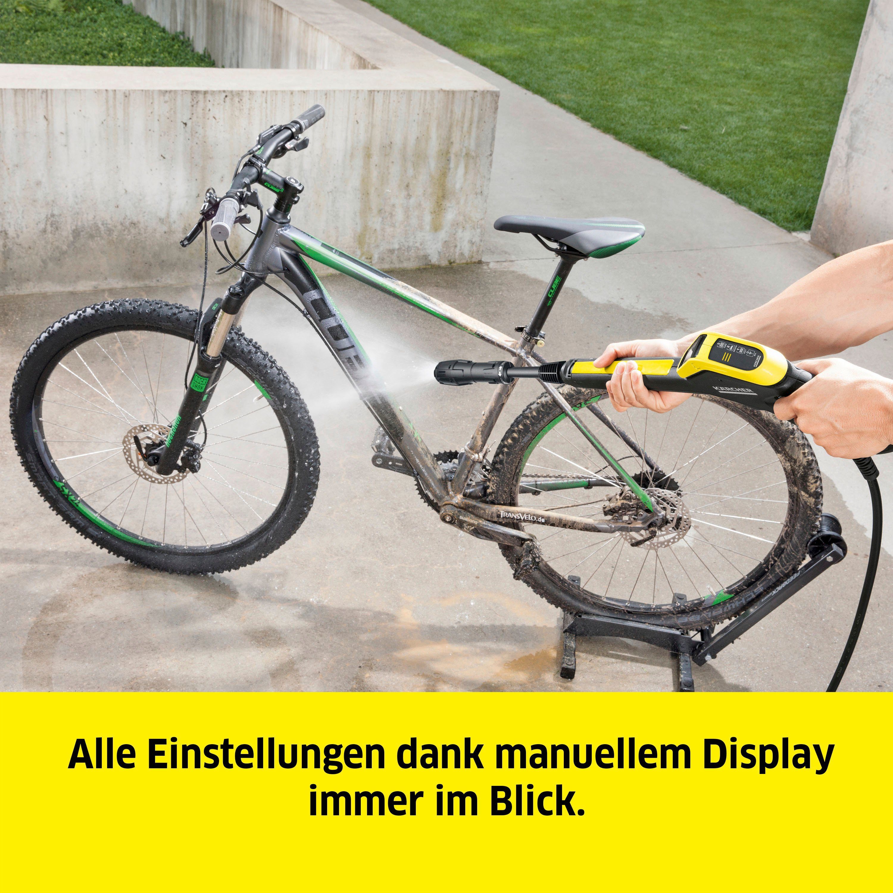 KÄRCHER Hochdruckreiniger K 4 Power Control, Druck max: 130 bar, Fördermenge max: 420 l/h, Quick Connect, Home & Garden App