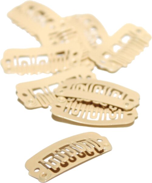 Balmain DoubleHair Clips 10er Set beige Haarklammern