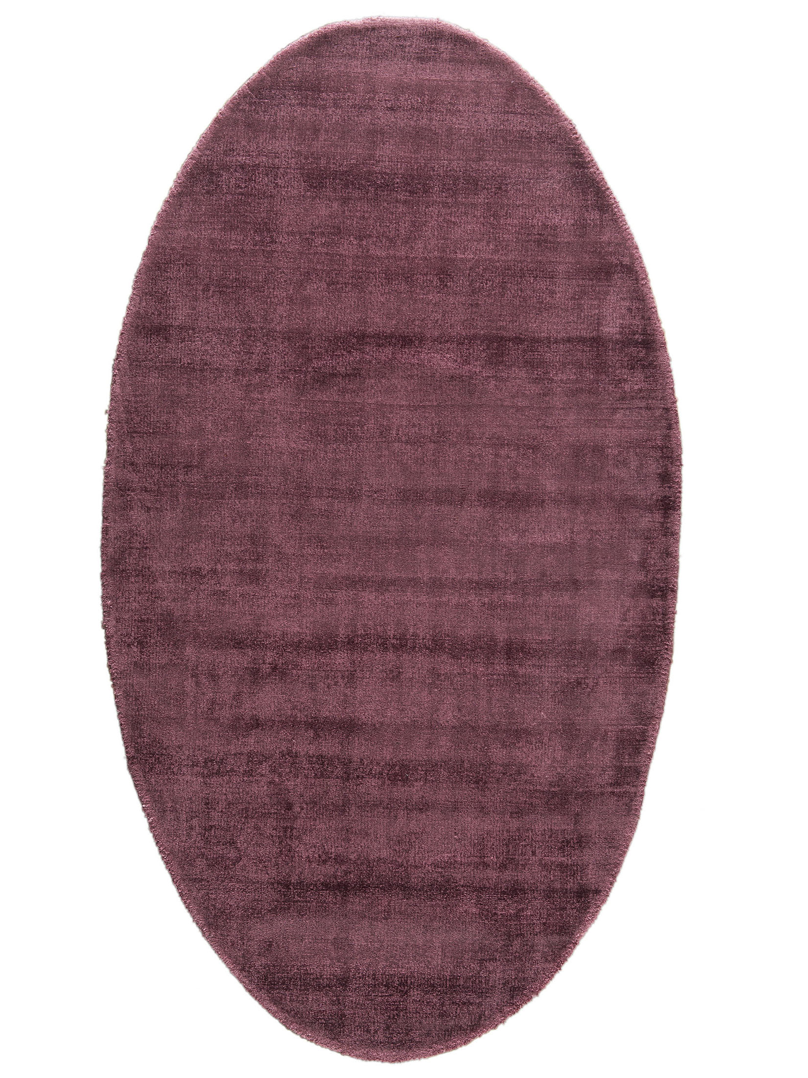 Miramar Viskose-Teppich, Aubergine