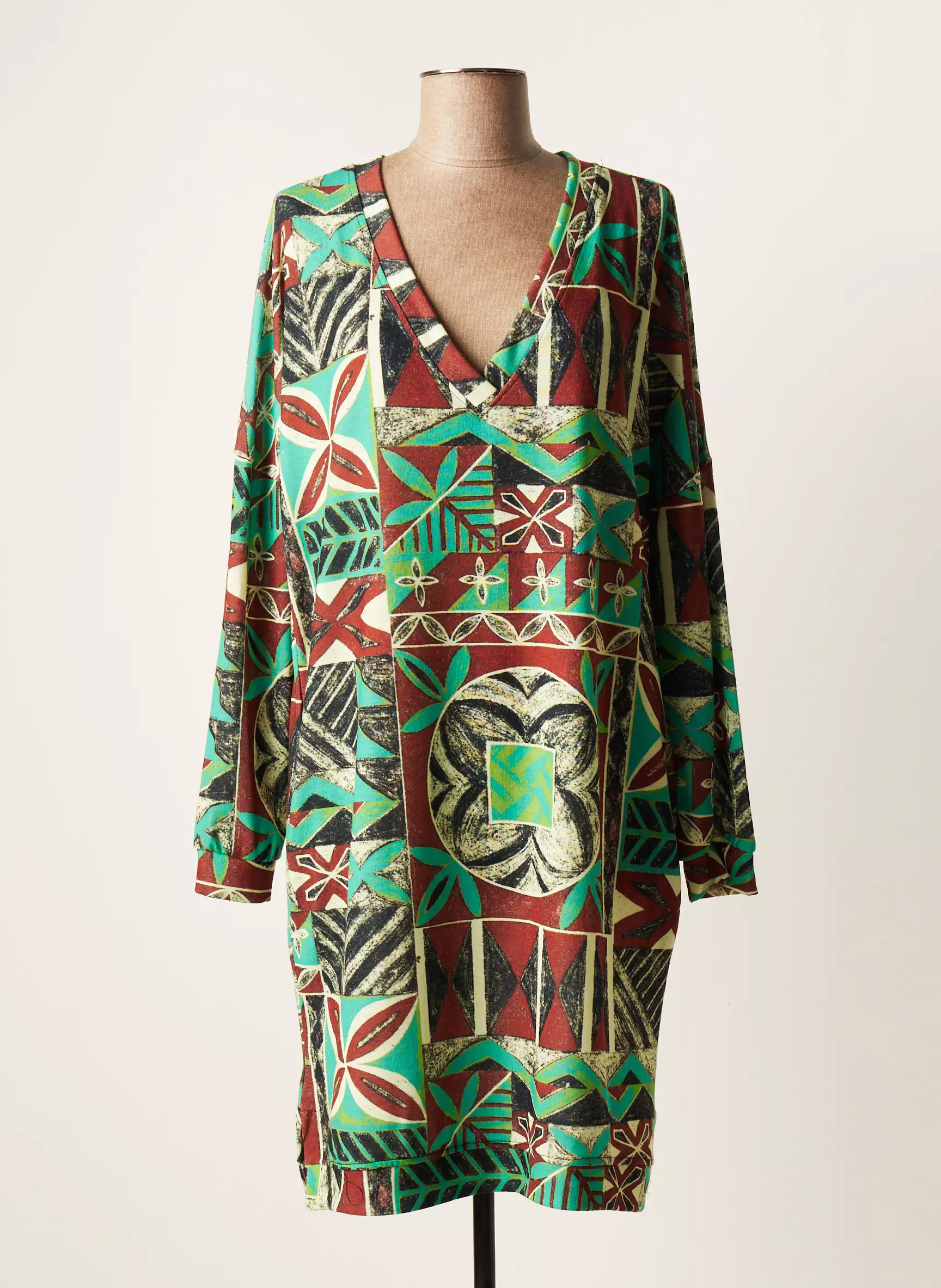 Ego Robes Mi Longues Femme couleur vert