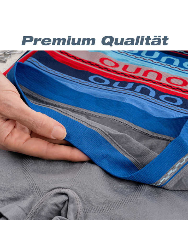 LOREZA 10er Set Boxershorts - Kariert - Bunt günstig kaufen