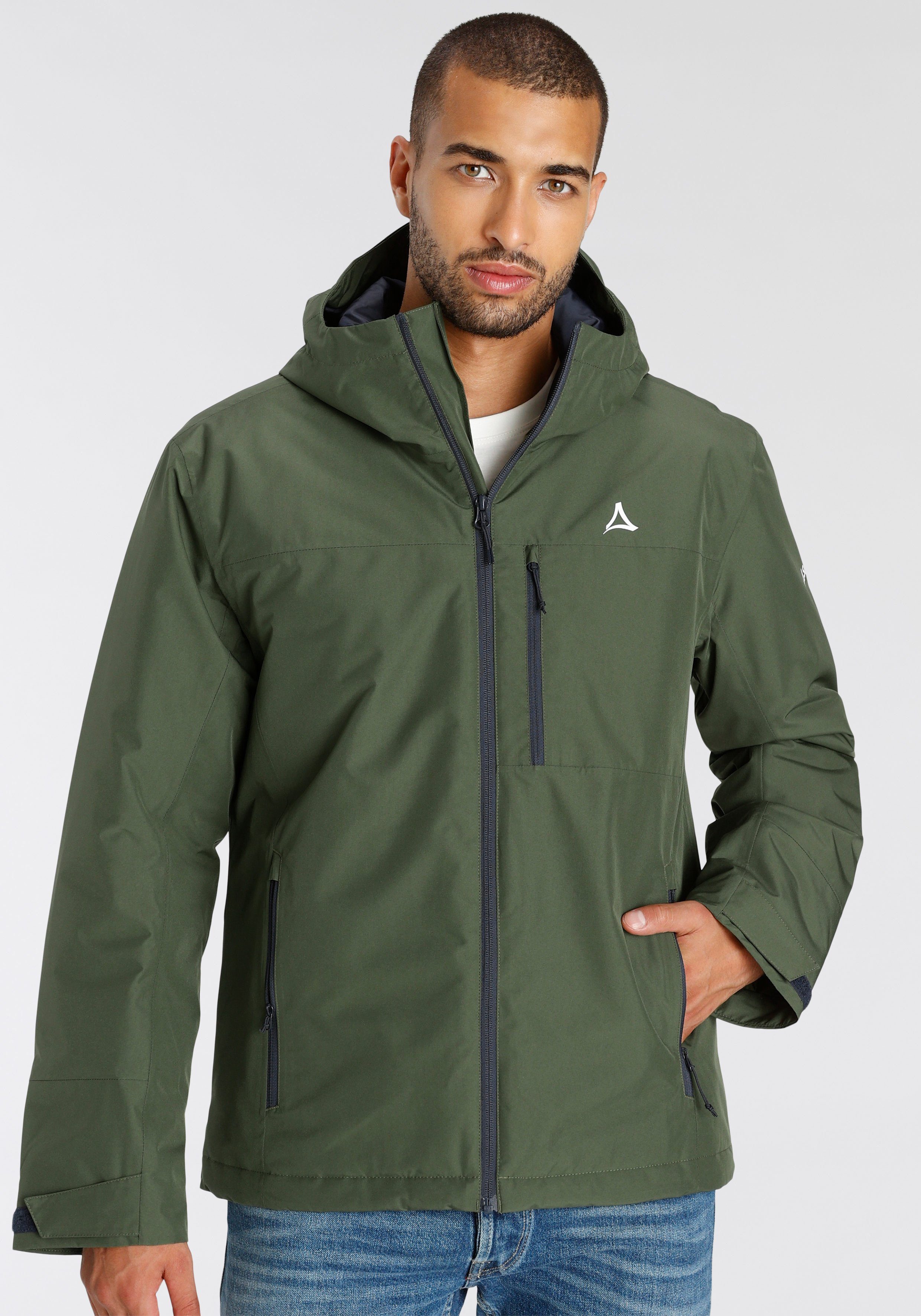 Schöffel Funktionsjacke Jacket Hovdala Atmungsaktiv & Wasserabweisend & Winddicht