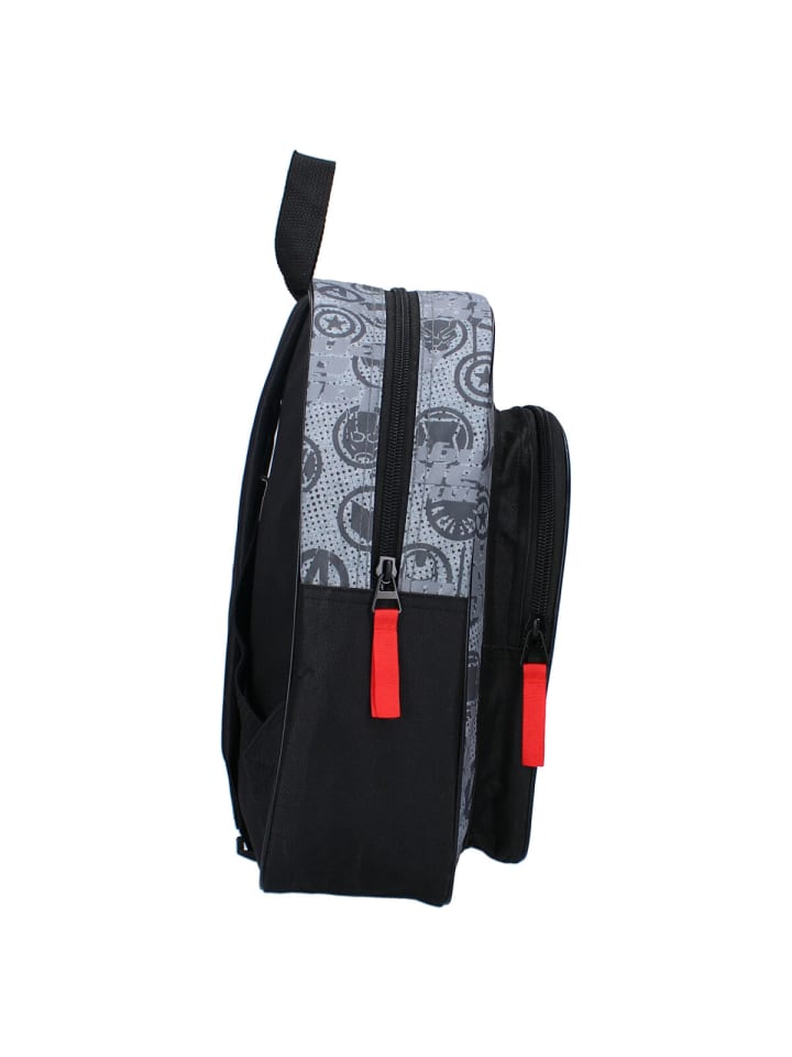 Marvel Marvel Freizeitrucksack Tasche Perfekt für Sport, Schule & Abenteuer in Schwarz günstig kaufen 30 cm