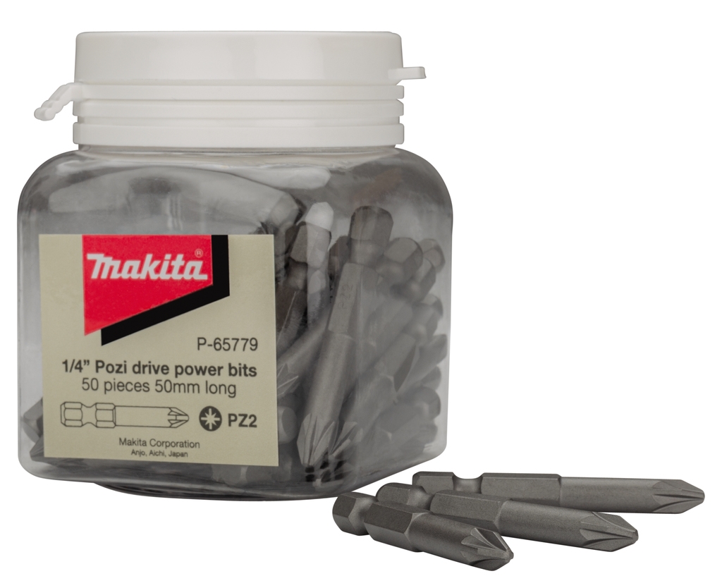 Akcesoria Makita P-65779 Bit wkręcany PZ2x50mm w opakowaniu 50 sztuk