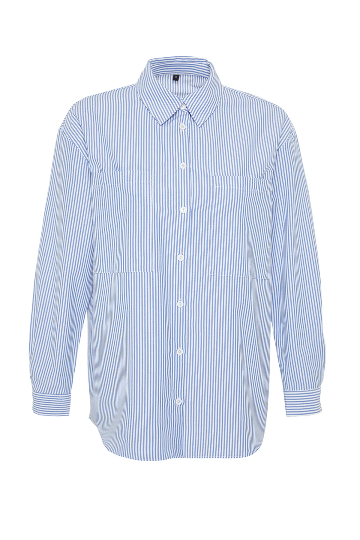 Trendyol Collection  Hemd - Dunkelblau - Oversized