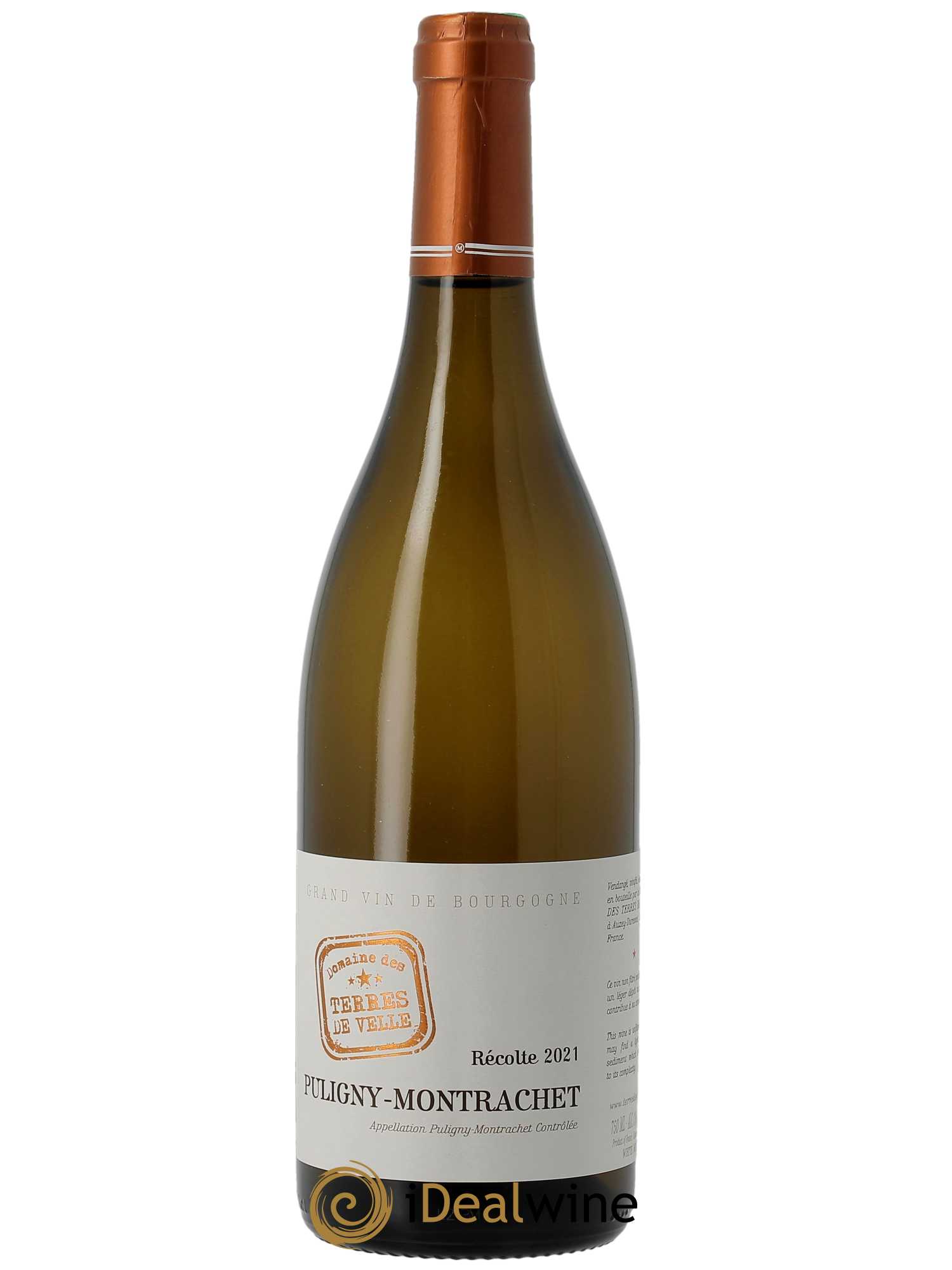 Puligny-Montrachet Terres de Velle  2021 - Lot de 1 Bouteille