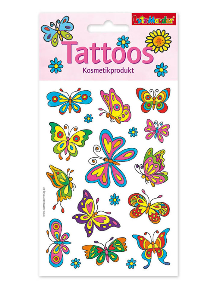 Lutz Mauder Temporäre Tattoos 