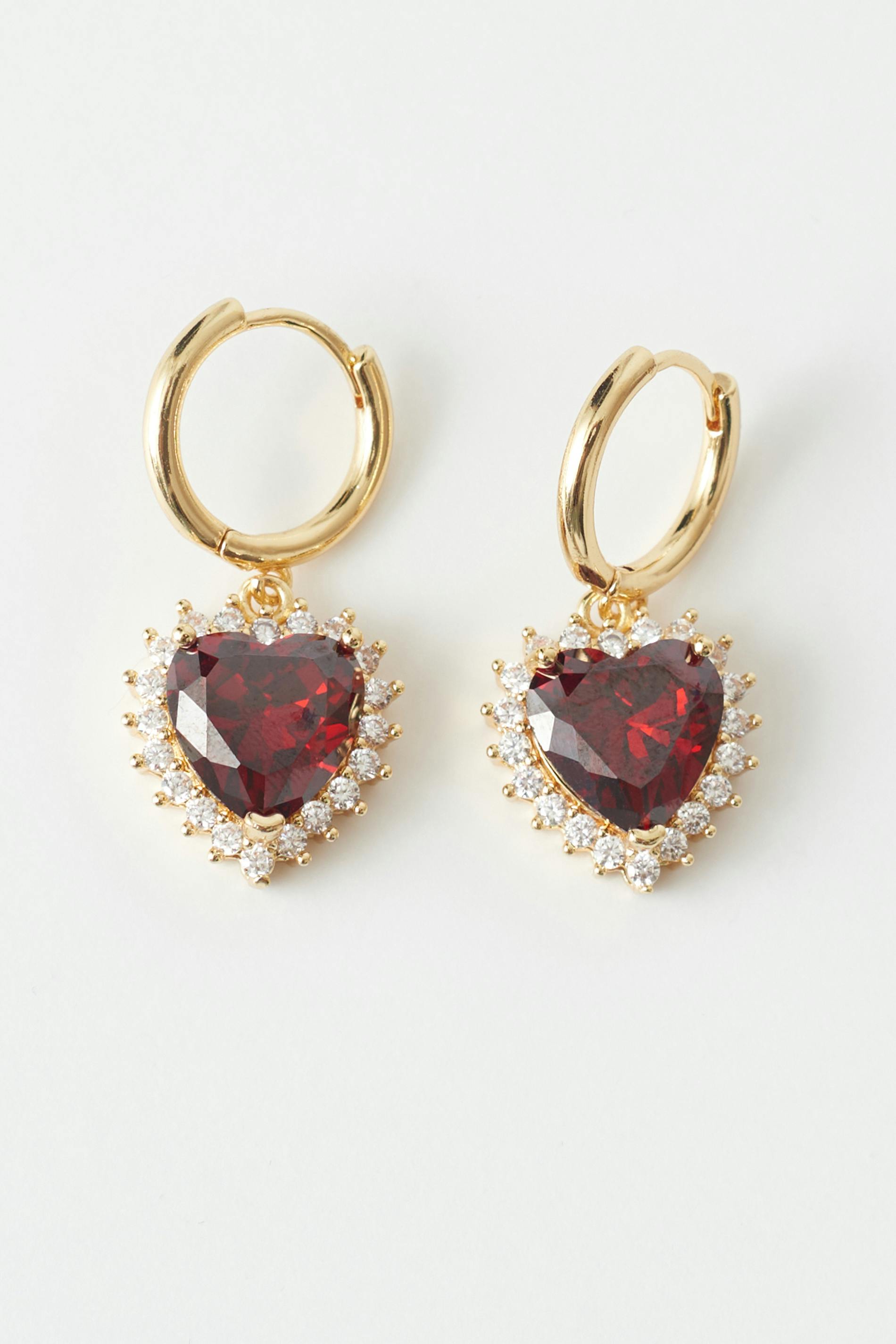 Heart earrings