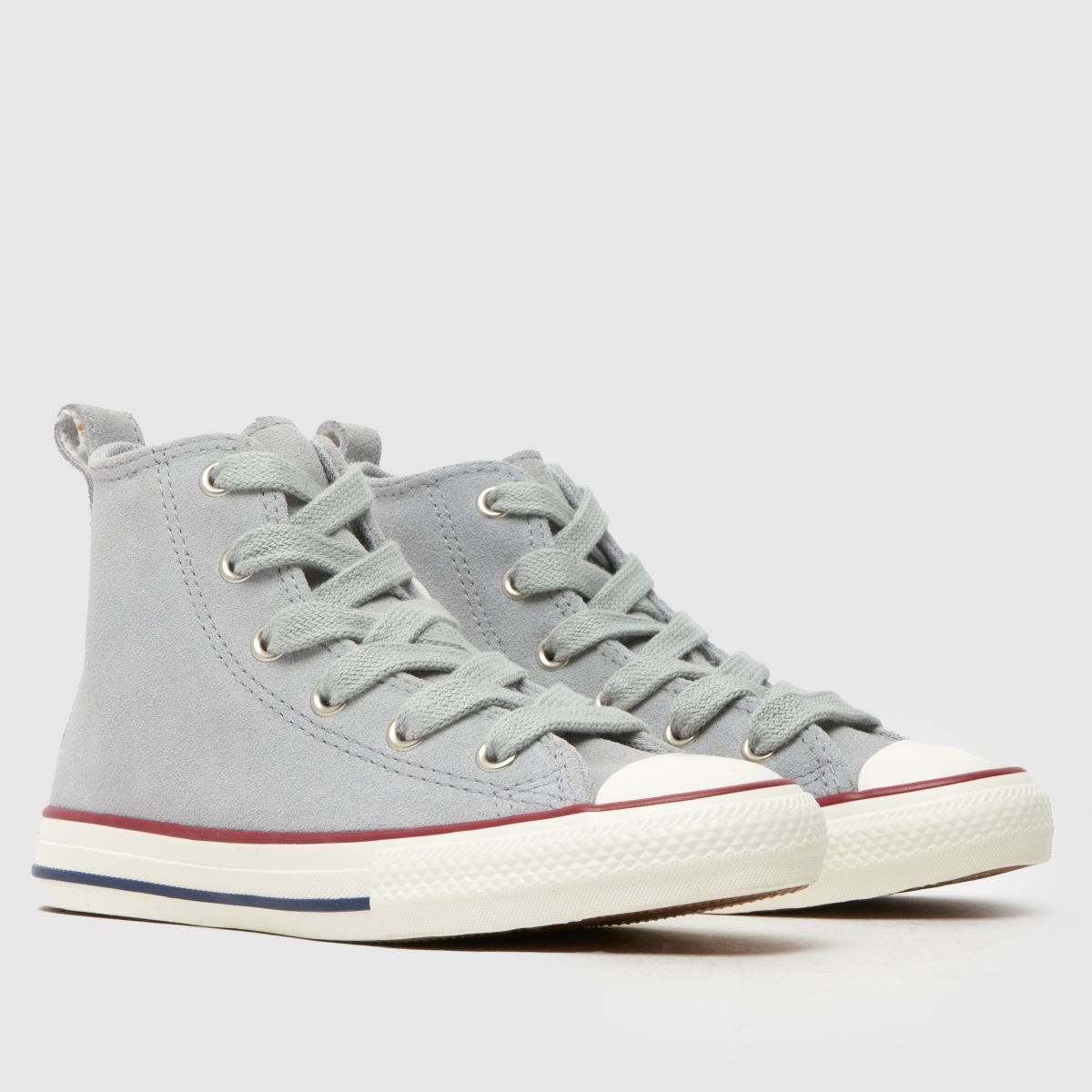 Converse világos szürke All Star Hi Junior tornacipő