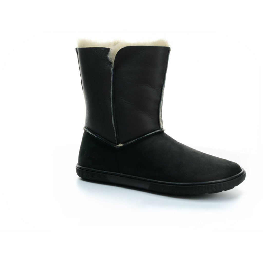 Koel4kids Fina Black 08L023.23C-000 schwarze Barfuß-Halbstiefel