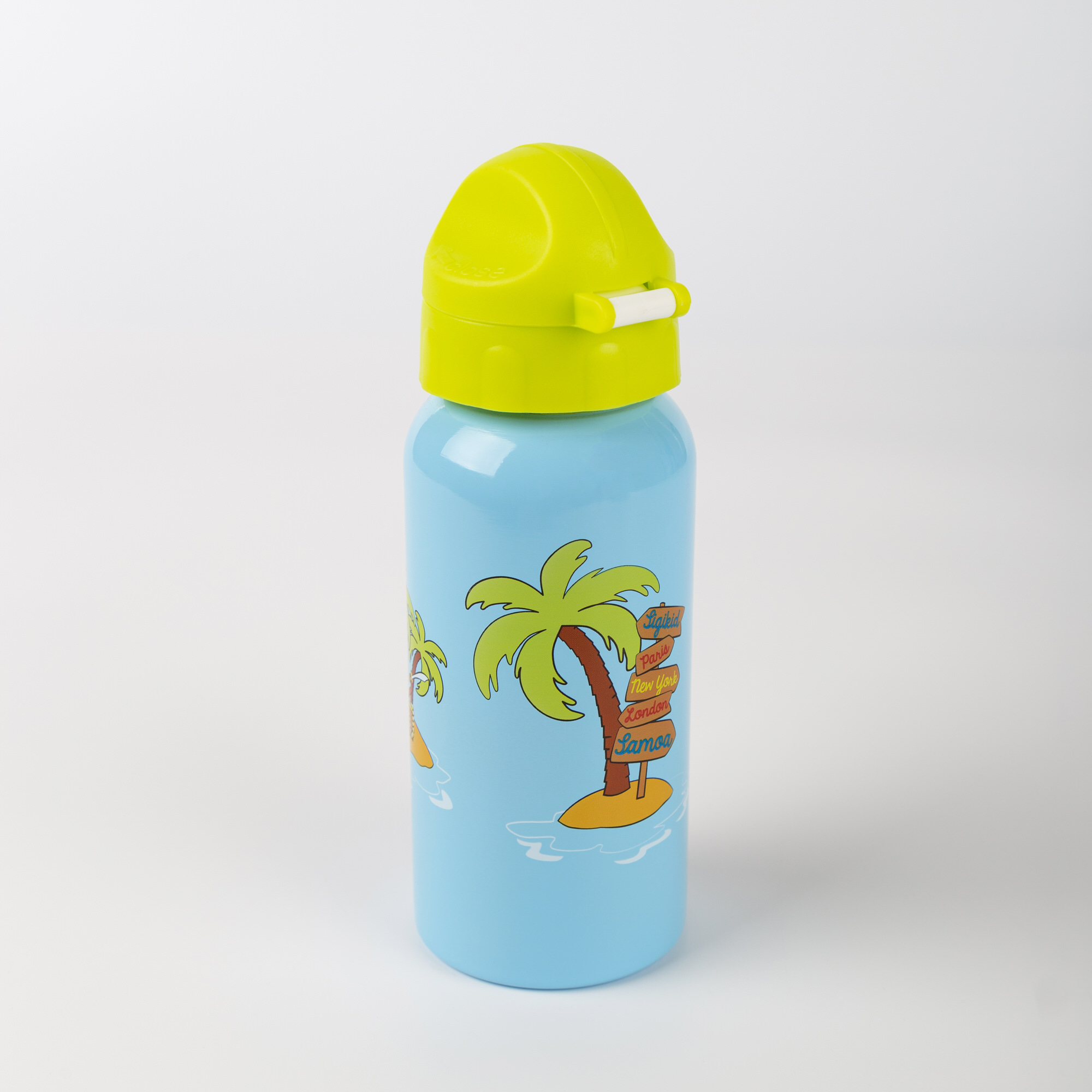 Kinder Edelstahl-Trinkflasche Pirat Sammy Samoa