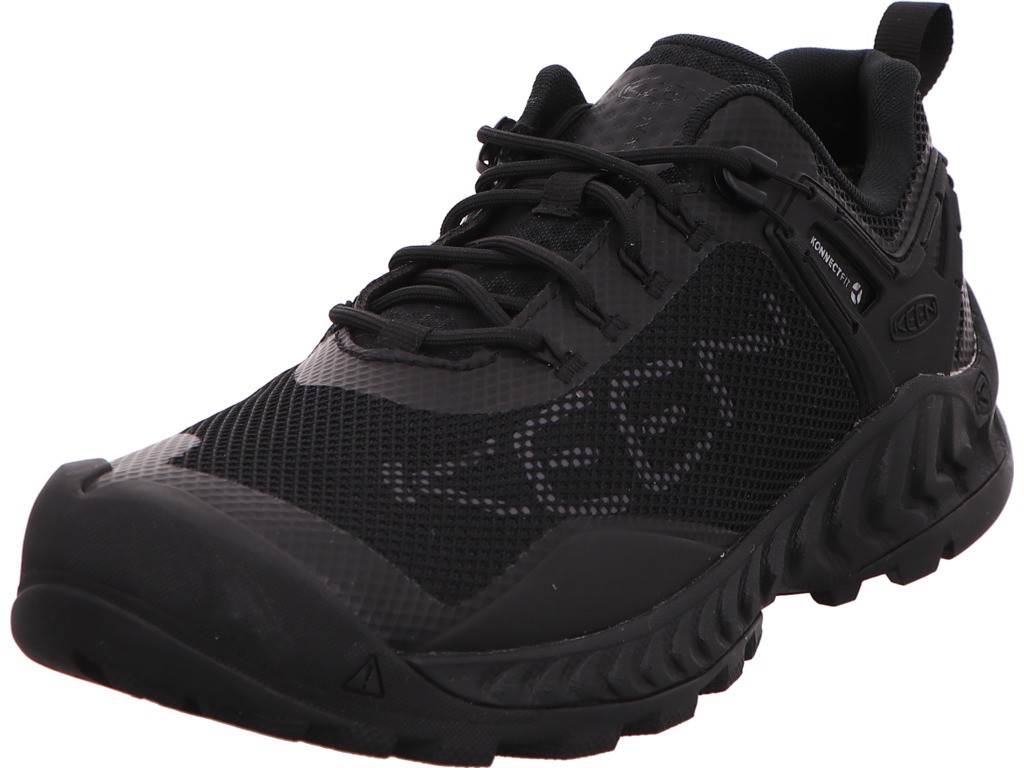 KEEN Freizeit Schnürer schwarz NXIS EVO WP M-TRIPLE BLACK,TRI