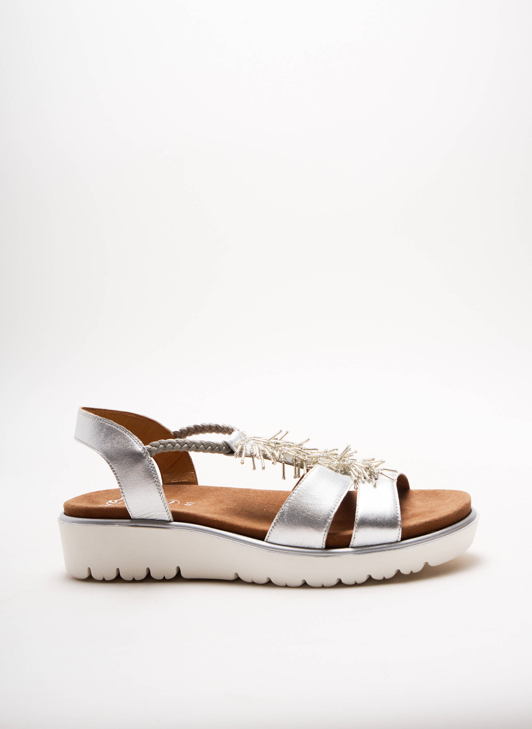 Ara Sandales Nu Pieds Femme couleur gris