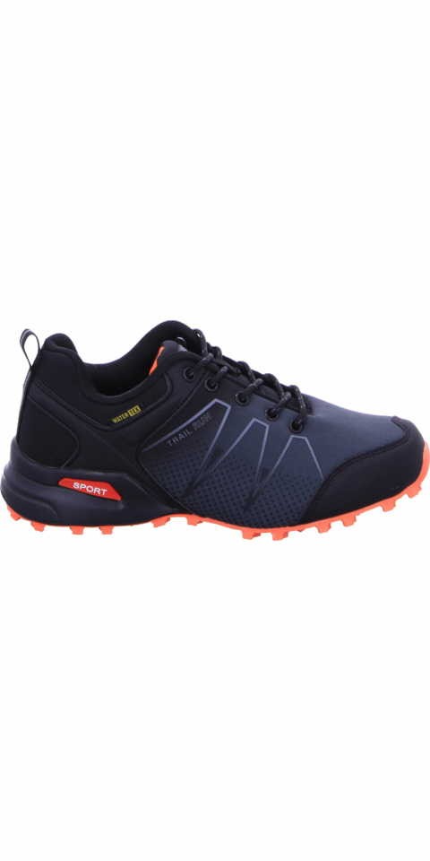 DIVERSE Trekkingschuhe schwarz