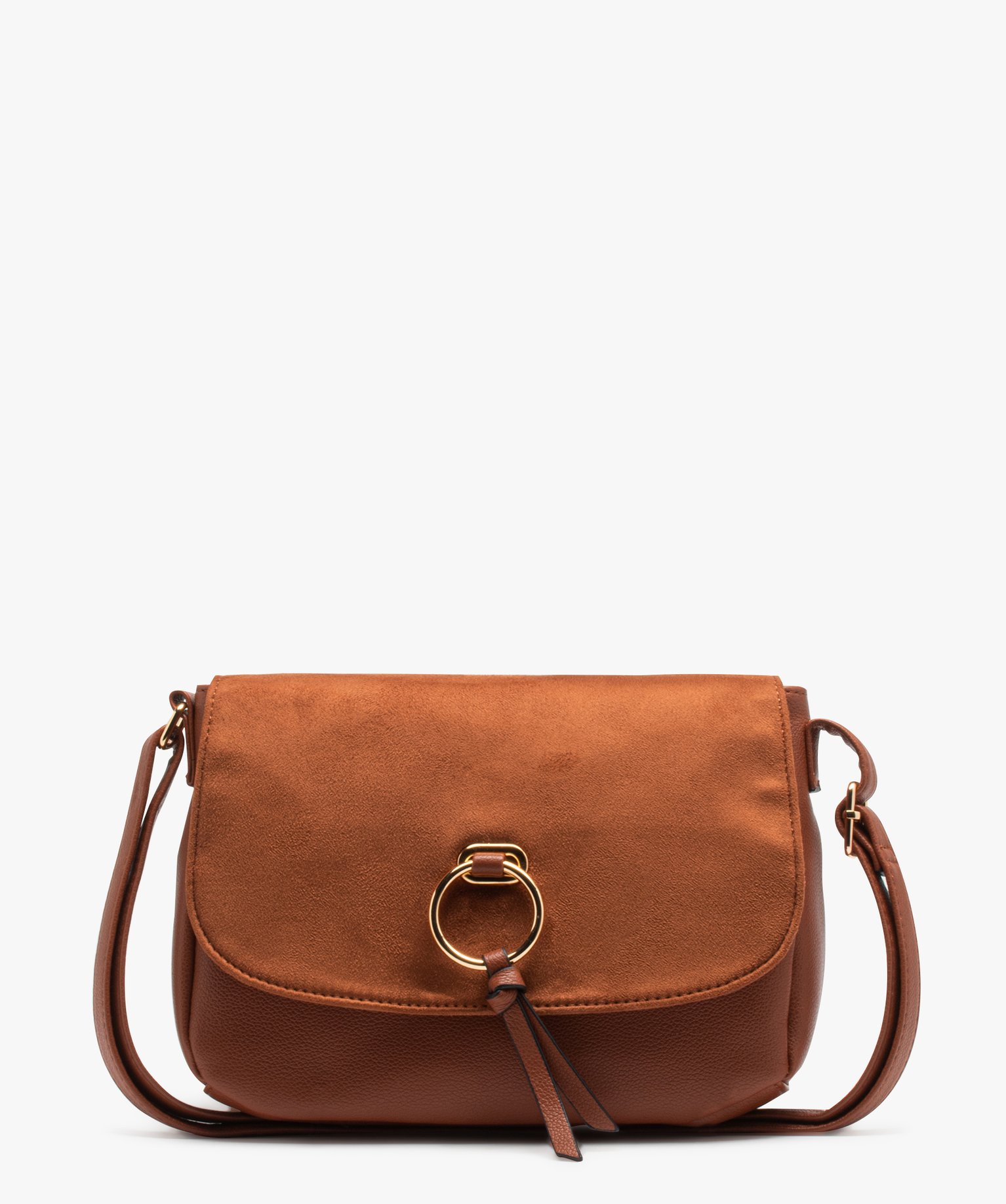 Sac besace femme bimatière femme cognac | GEMO
