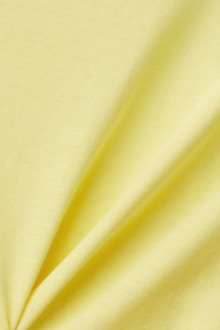 Baumwoll-T-Shirt mit Frontprint