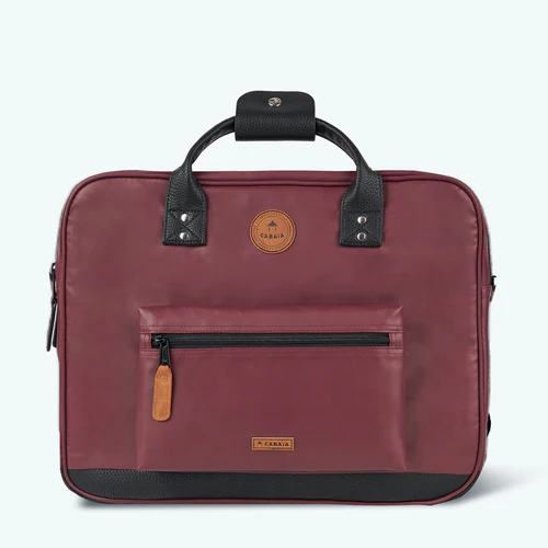 Perth raspberry laptop bag