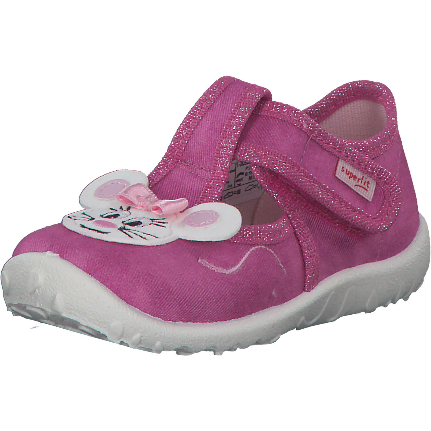 Superfit SPOTTY 09256, Hausschuhe, Kinder, pink