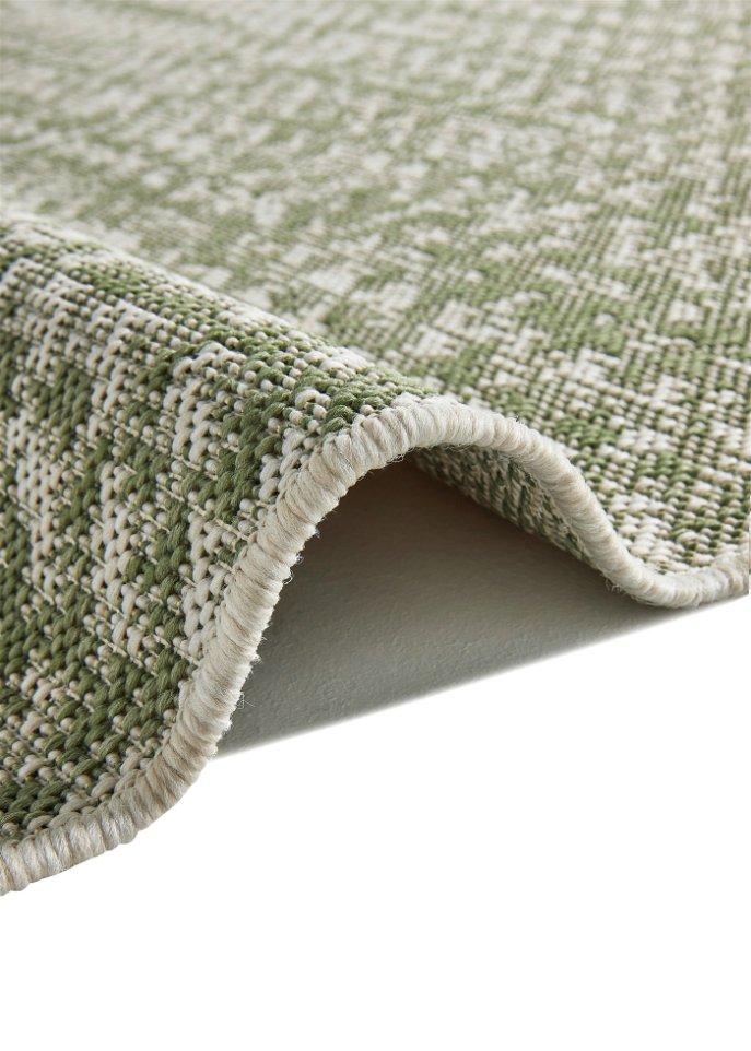 In- und Outdoor Teppich mit Strukturmusterung