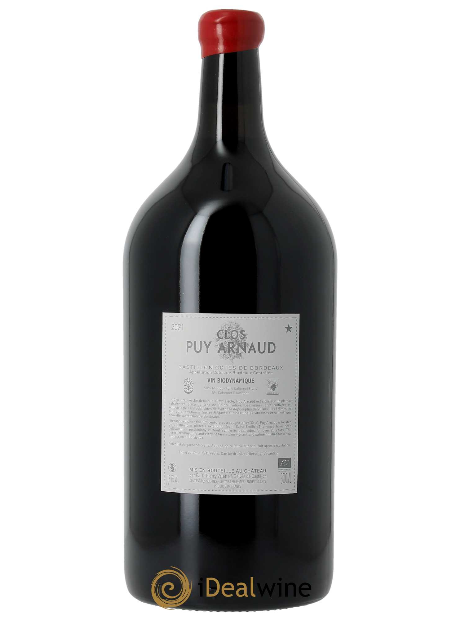 Clos Puy Arnaud  2021 - Lot de 1 Double-magnum