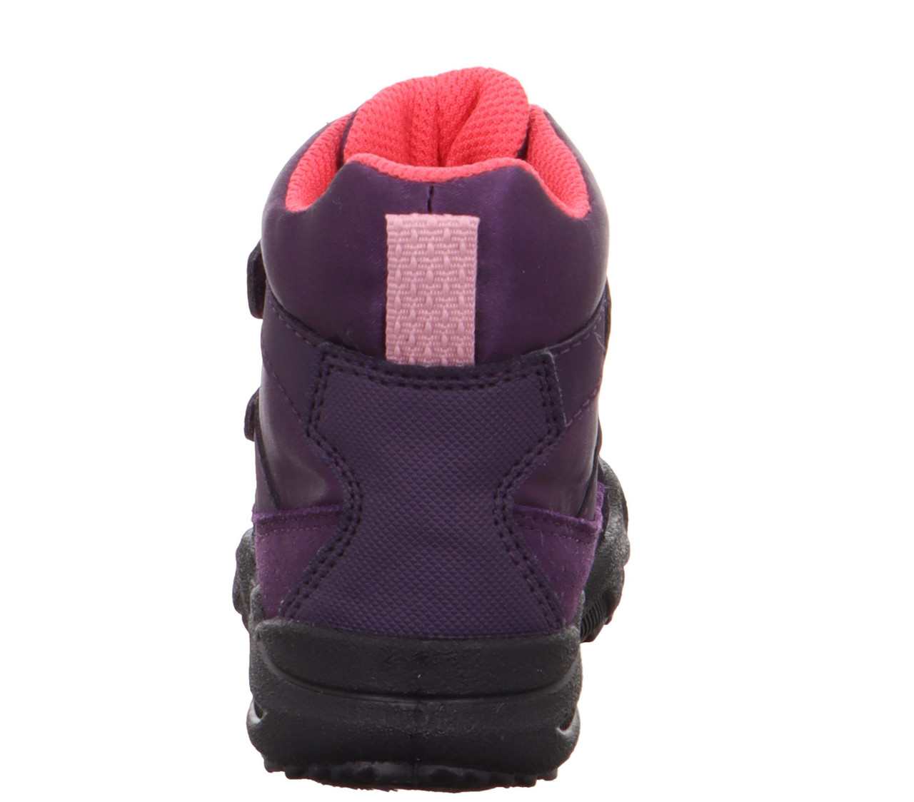 GLACIER - Lila/Pink Boots mit Klettverschluss