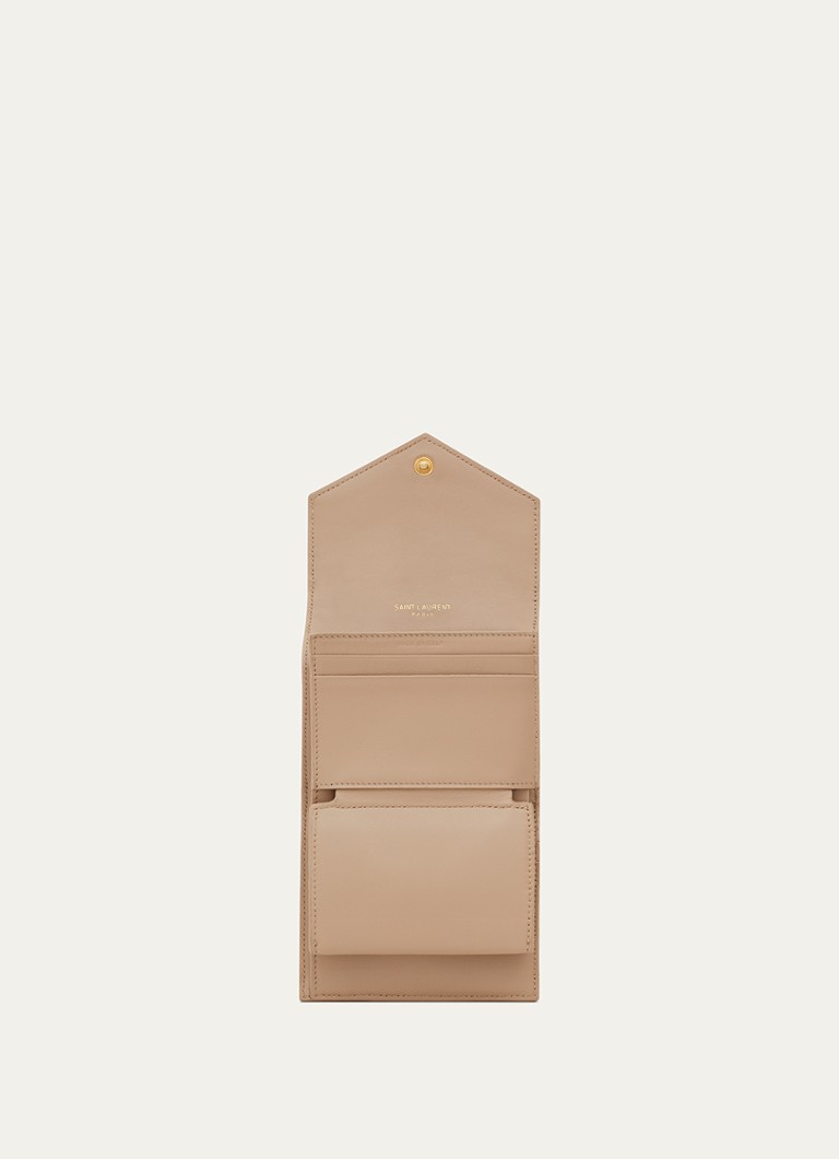 Saint Laurent Cassandre vasikanahkainen lompakko