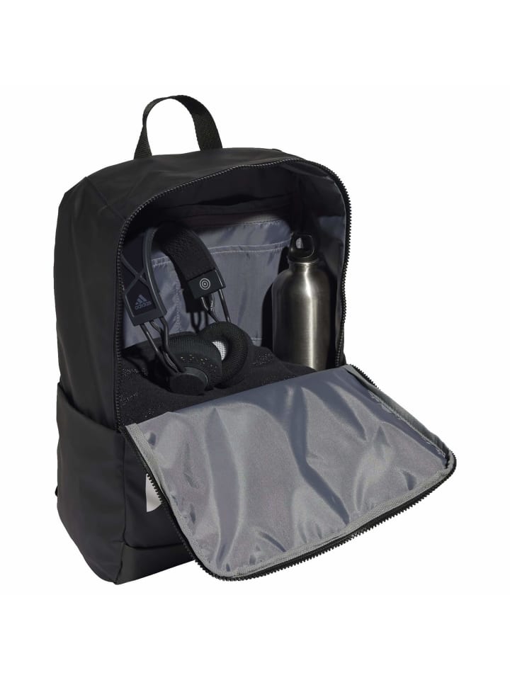 adidas Classic Back-to-University - Rucksack 43 cm (black/white) in schwarz weiß günstig kaufen onesize