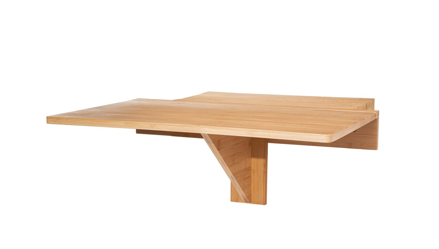 Spetebo Klapptisch Holz Wandtisch klappbar - 60 x 40 cm (Packung, 1 tlg), Klapptisch platzsparend zur Wandmontage