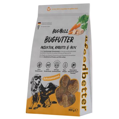 BugBell BugFutter Insekten, Karotte & Hefe
