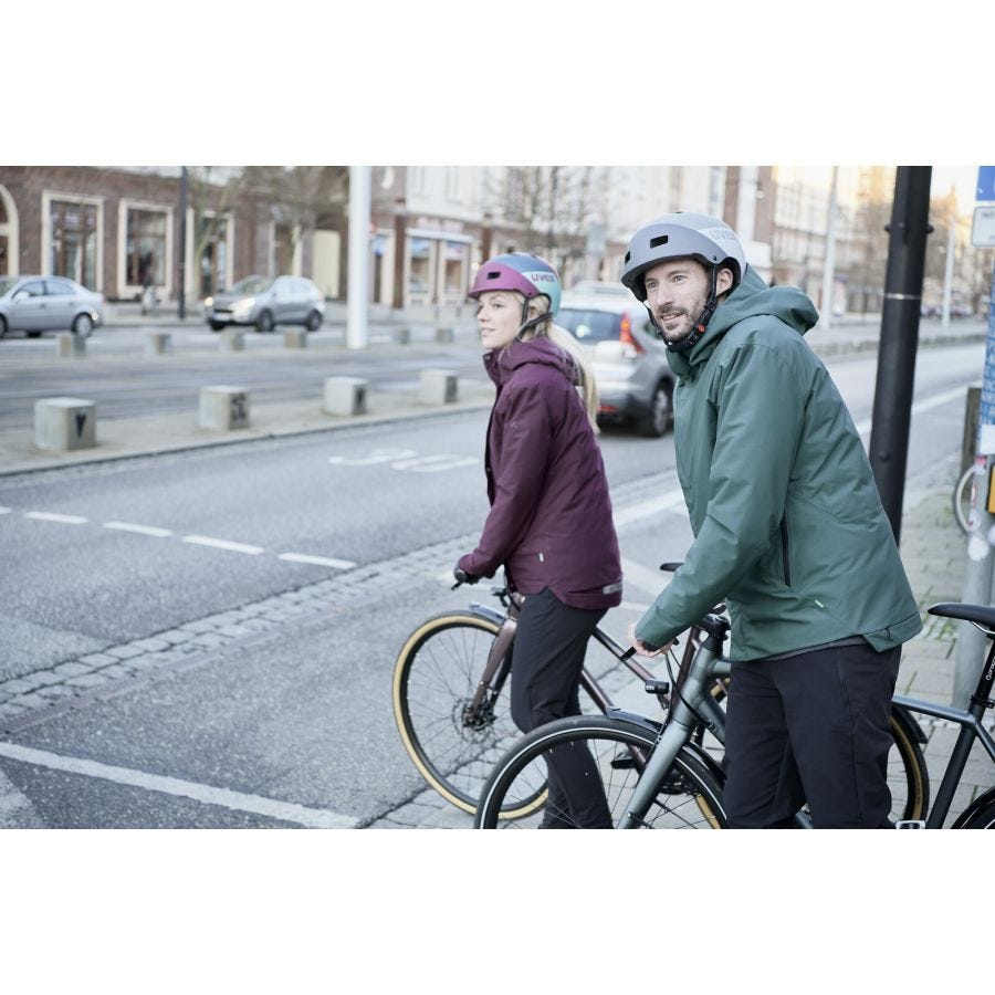 Cyclist warme Fahrrad-Regenjacke Herren