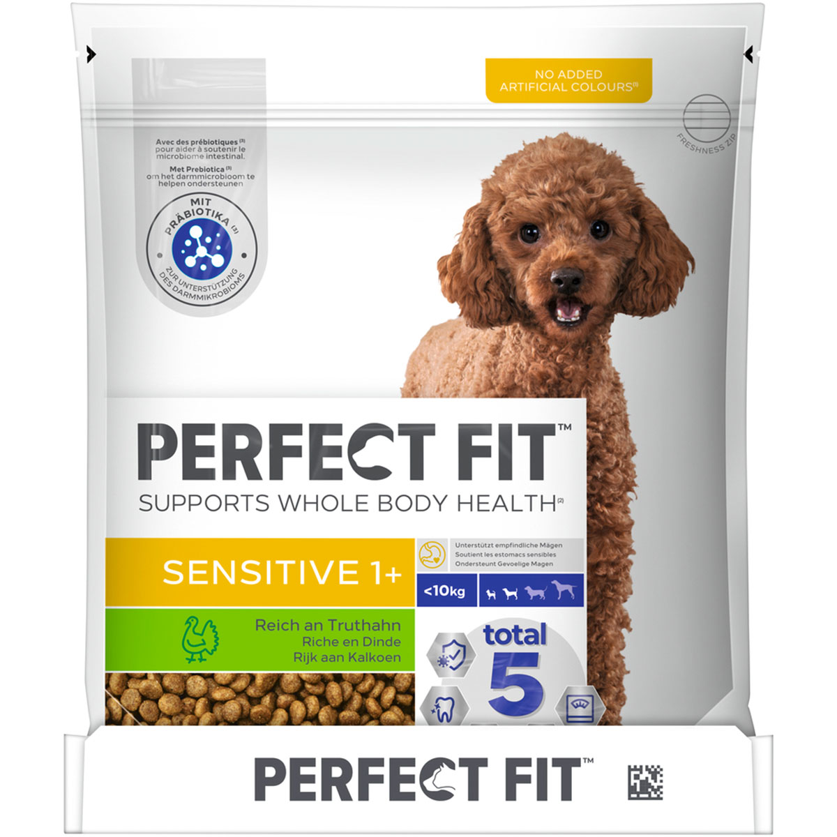 PERFECT FIT Sensitive Adult 1+ für kleine Hunde mit Truthahn
