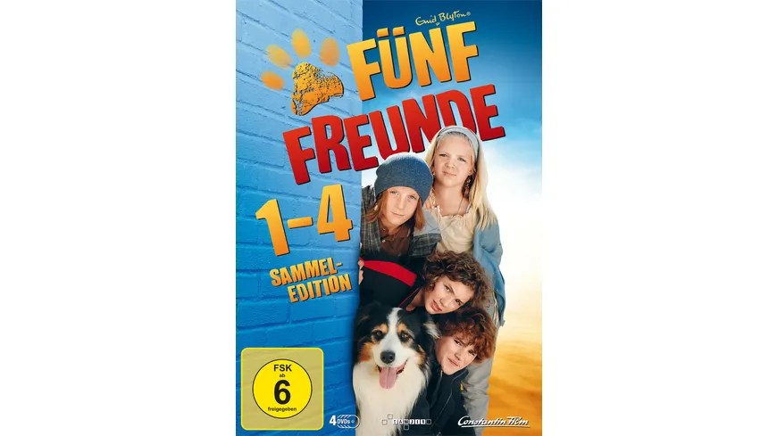 Fünf Freunde 1 - 4  [LE] [4 DVDs]