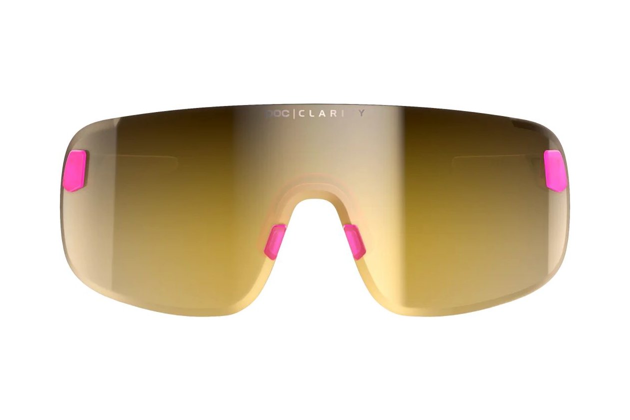 POC Elicit - Fluorescent Pink/Uranium Black Translucent/Violet/G