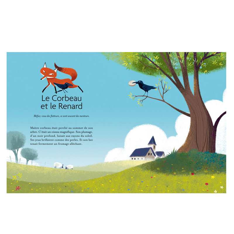 Livre La Fontaine raconté aux enfants - Lito