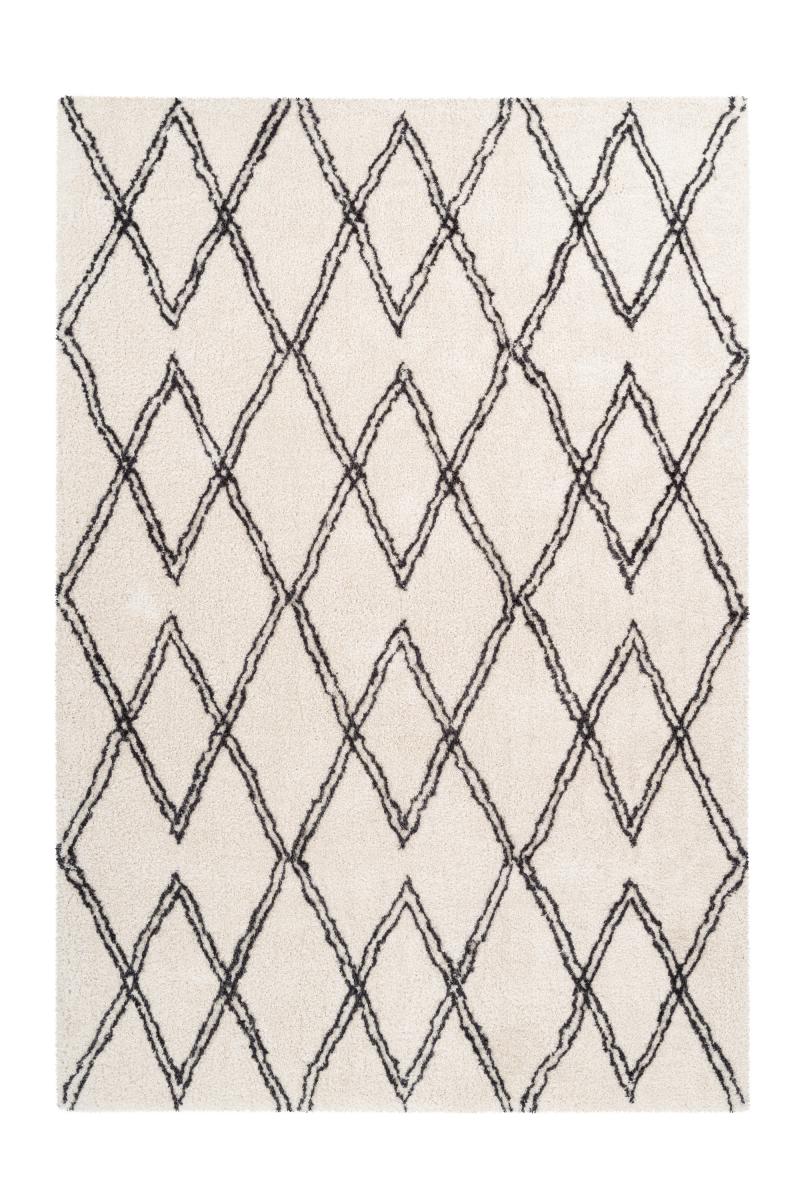 megusta Retro Teppich Elfenbein 200cm x 290cm