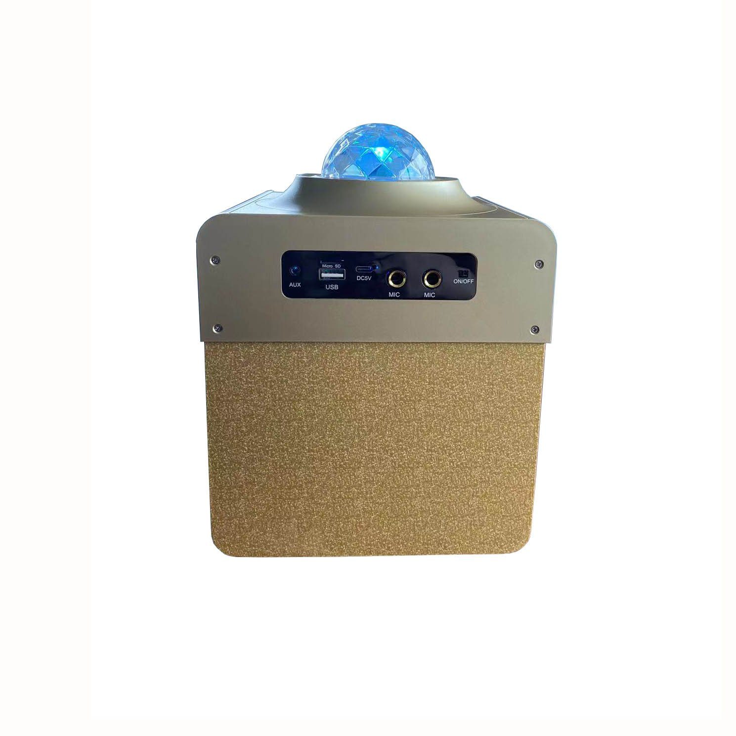 N-GEAR Party Disco Star710 Bluetooth Lautsprecher Karaoke Laser Licht Bluetooth-Lautsprecher (Bluetooth)