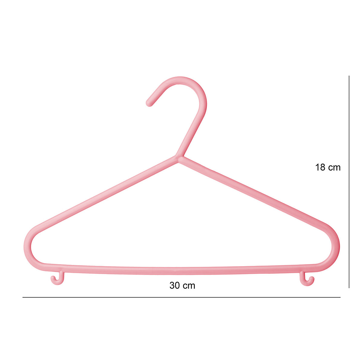 Kinderkleiderbügel 8 St. Baby Kleiderbügel Set Kinder Clothes Hanger Kunststoff Kleiderbügel