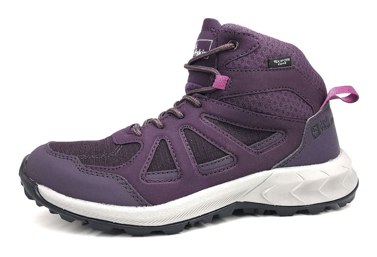 Jack Wolfskin Woodland Texapore Mid W 4051331 Violett 2815 Purple