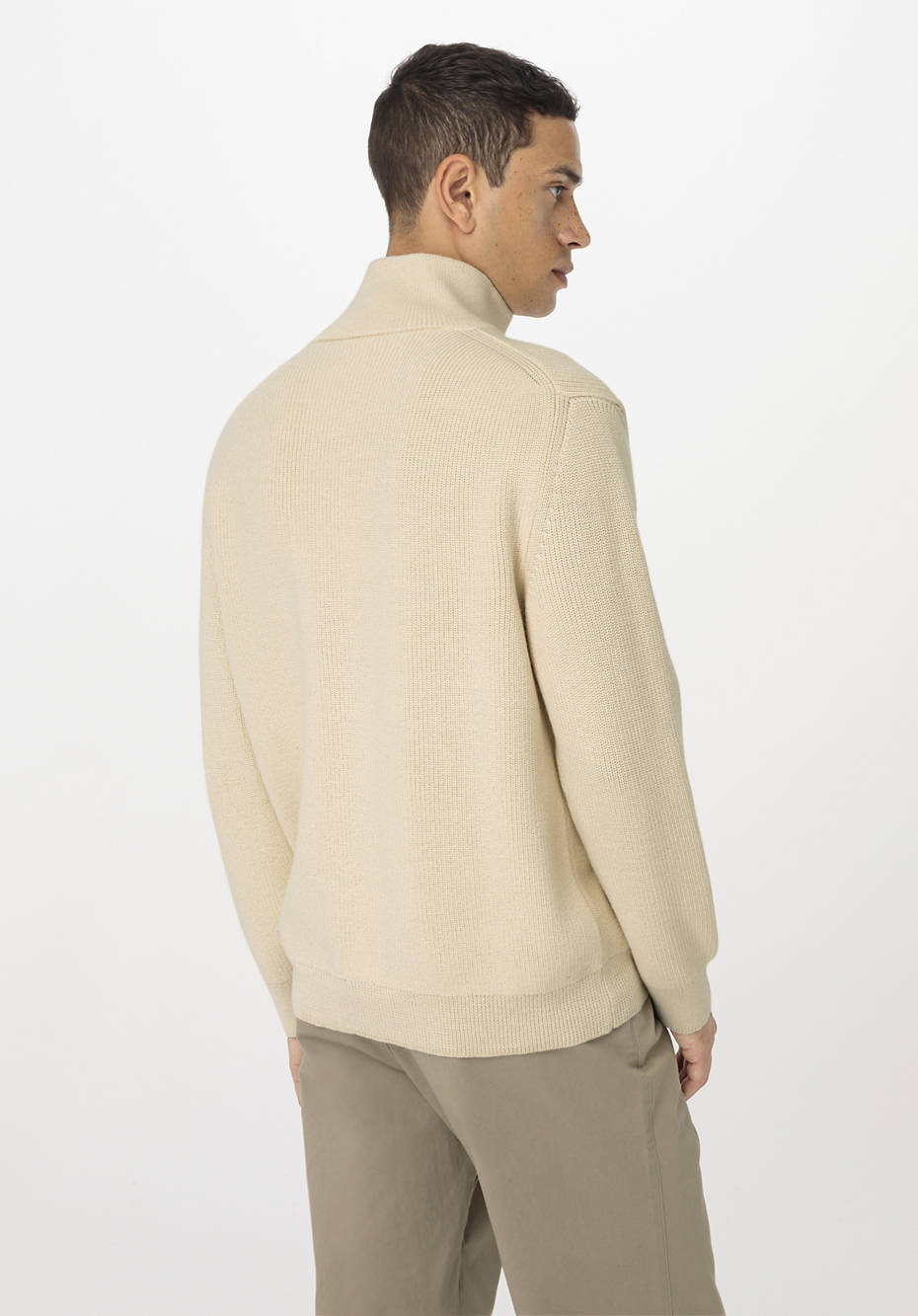 Troyer aus Bio-Merino und Bio-Baumwolle